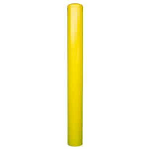Rampaal geel gecoat, 219x2000 mm, beschermpaal