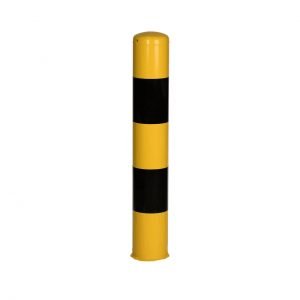 Rampaal geel- zwart, 159x1500 mm, beschermpaal