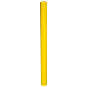 Rampaal geel gecoat, 114x1500 mm, beschermpaal