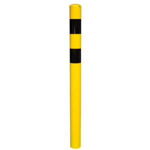 Rampaal geel- zwart, 114x1500 mm, beschermpaal