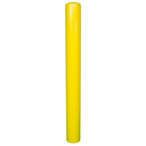Rampaal geel gecoat, 159x1500 mm, beschermpaal