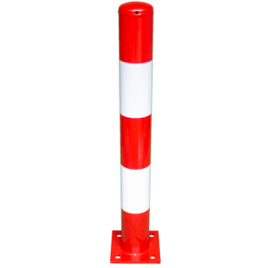 1145 Aanrijdpaal 114x1000 Rood Wit