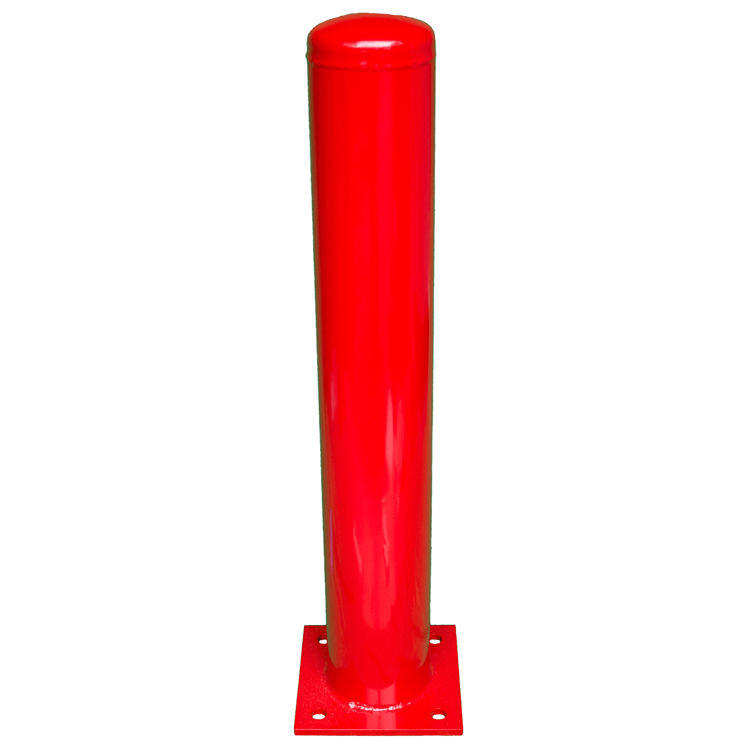 1594 Aanrijdpaal 159x1000 Rood
