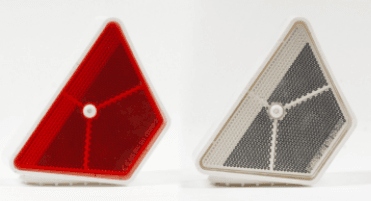 Reflector Rood Wit Zij