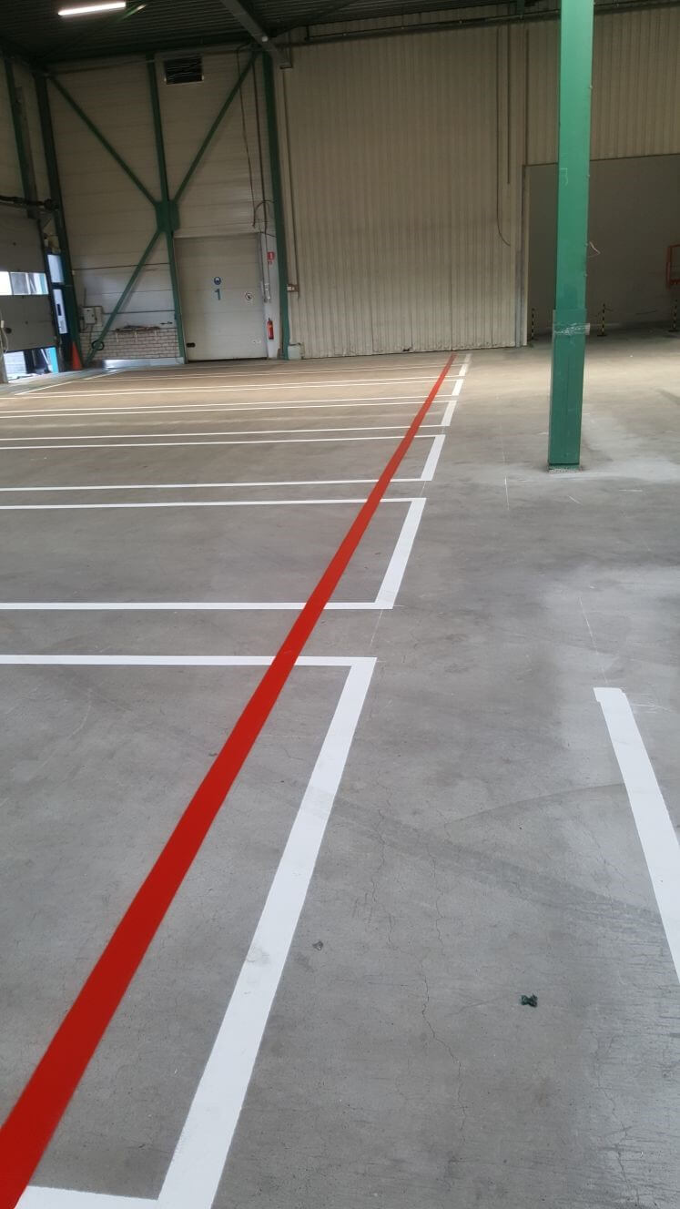 Aanrijdbeveiliging Nederland Belijning Markering 2