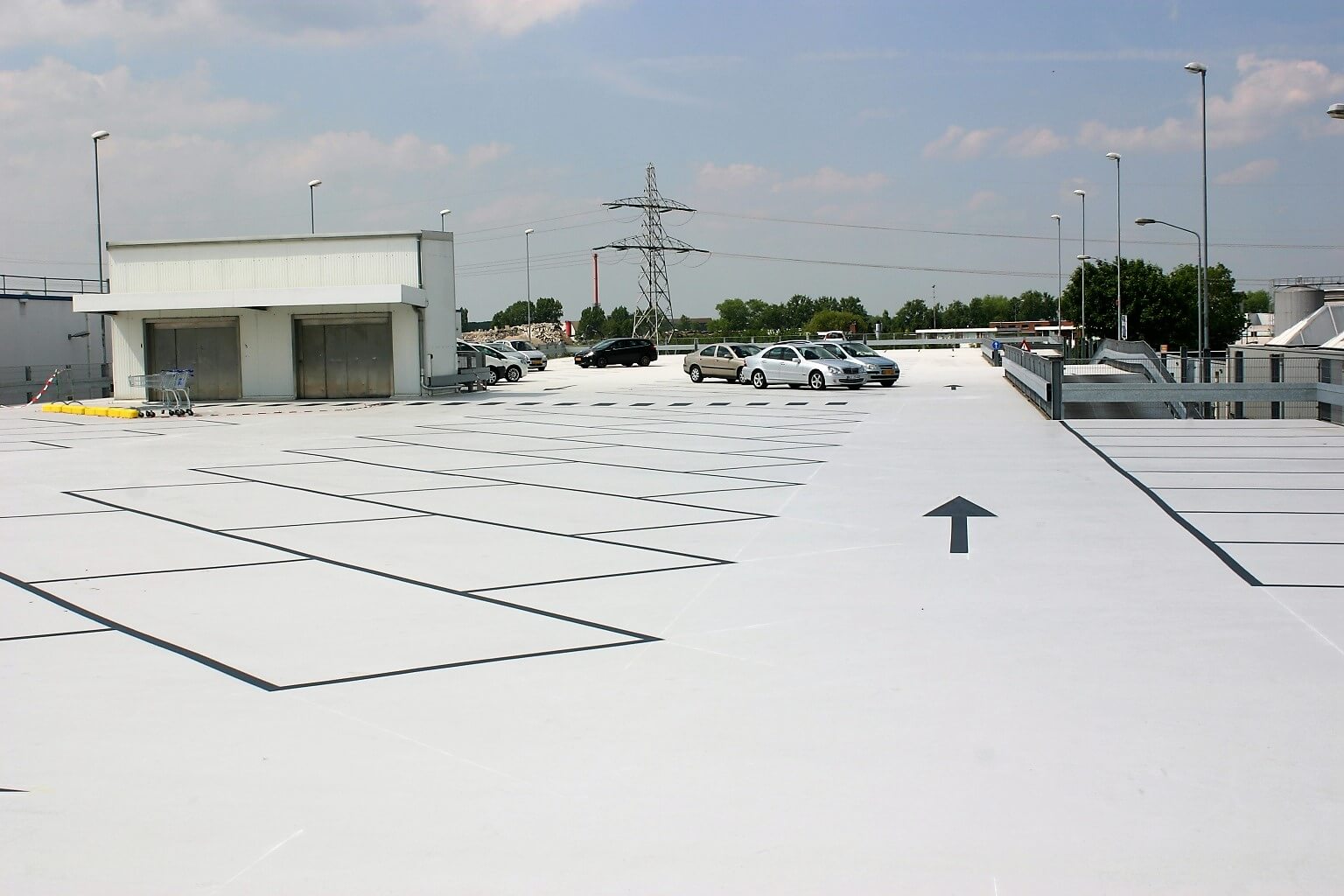 Aanrijdbeveiliging Nederland Belijning Parkeervakken 2 1