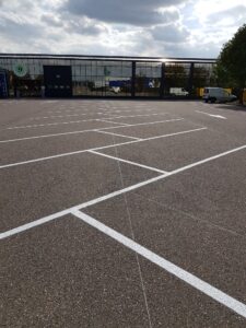Aanrijdbeveiliging Nederland Belijning Parkeervakken 4