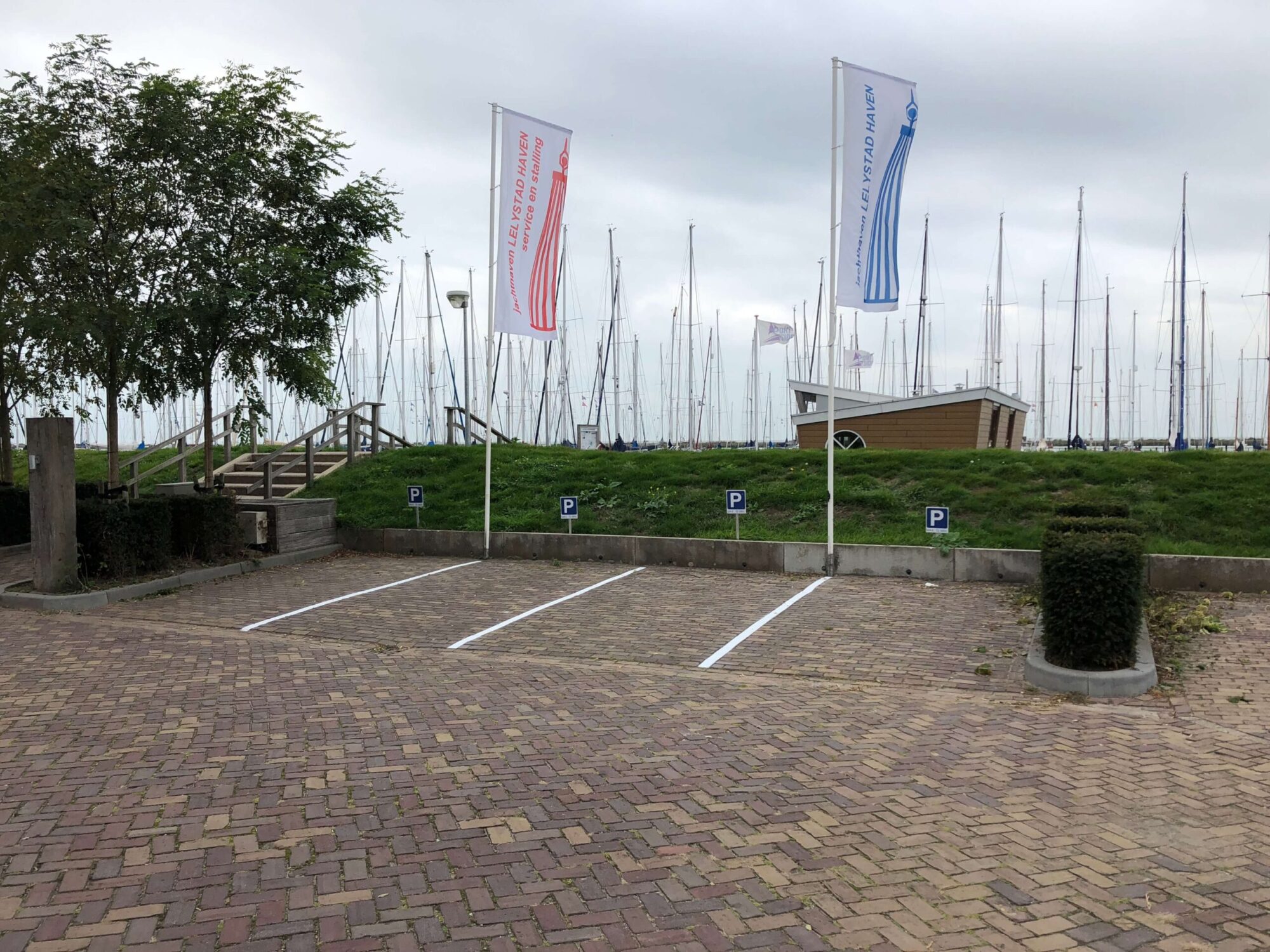 Aanrijdbeveiliging Nederland Belijning Parkeervakken 6