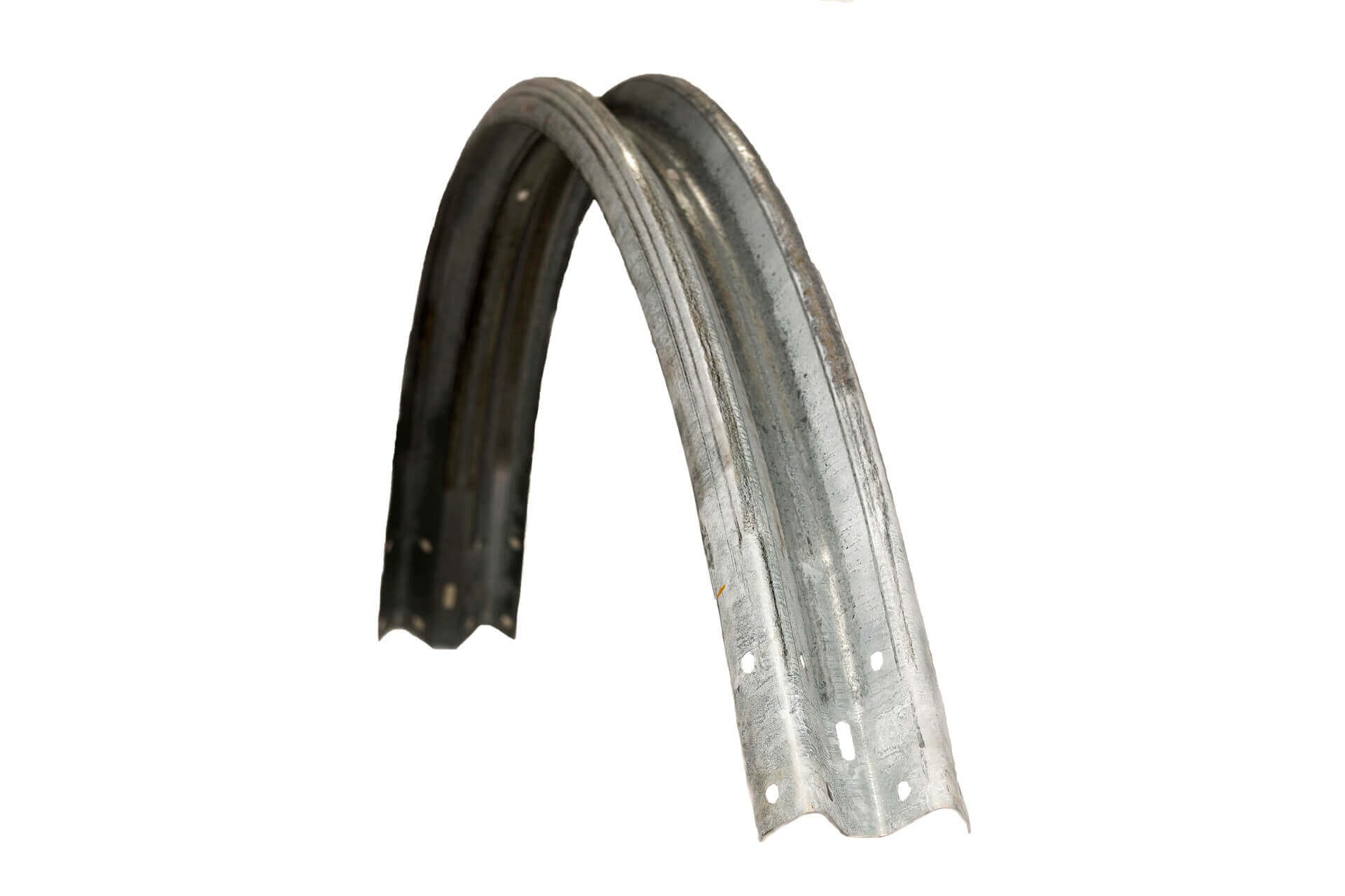 Aanrijdbeveiliging Nederland Vangrail Radiusplank 1 Type A Nr.11010