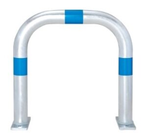 Beugel 500x500 3 Ring Blauw Grondplaat