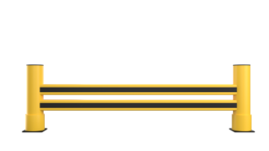 Kunststof 2R Delta stellingbeschermer | Duurzame stellingbescherming