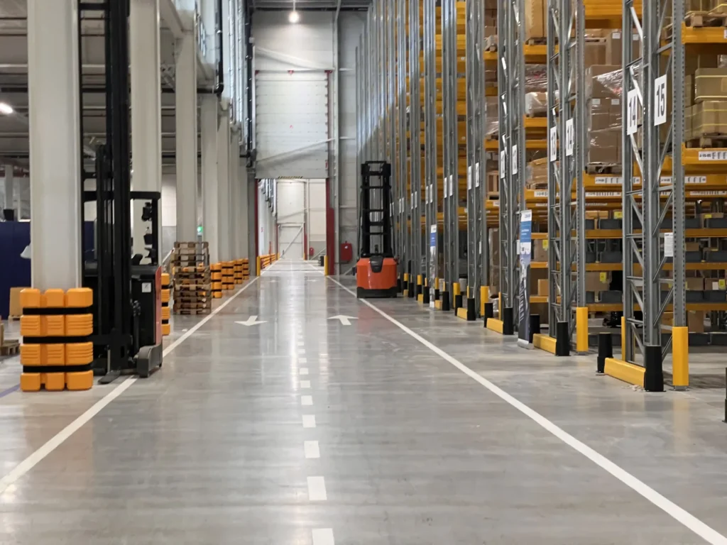 Aotons Nederland DSV Moerdijk Warehouse Stellingen Kolommen Website